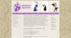 Desktop Screenshot of madamqadam.no