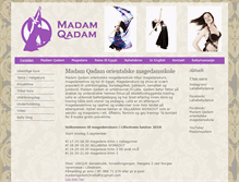 Tablet Screenshot of madamqadam.no
